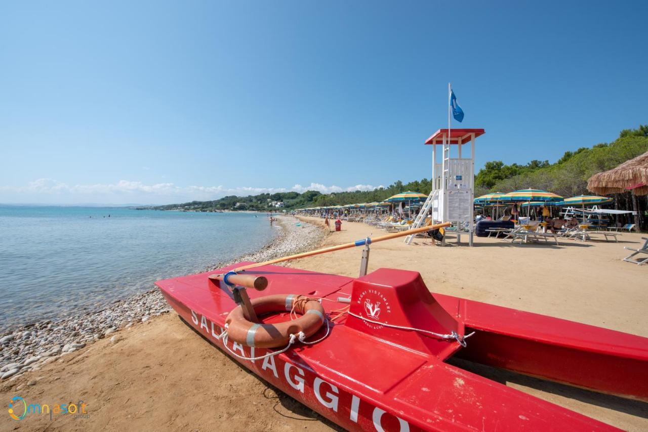 Grotta Del Saraceno Aparthotel Vasto Kültér fotó